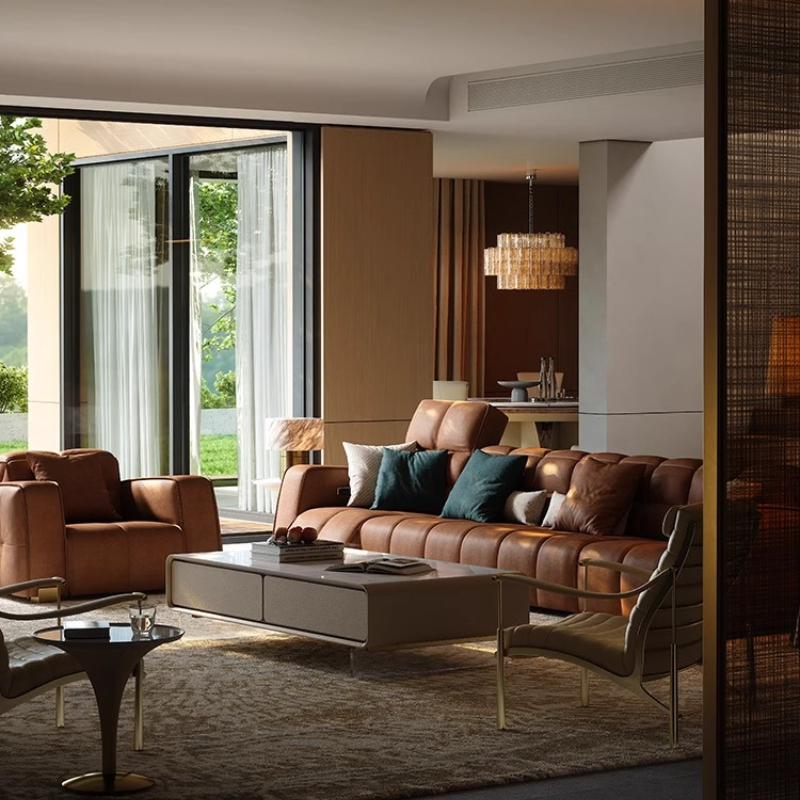 Office Furniture Services - creative aesthetic Sofa Leather Office irregular