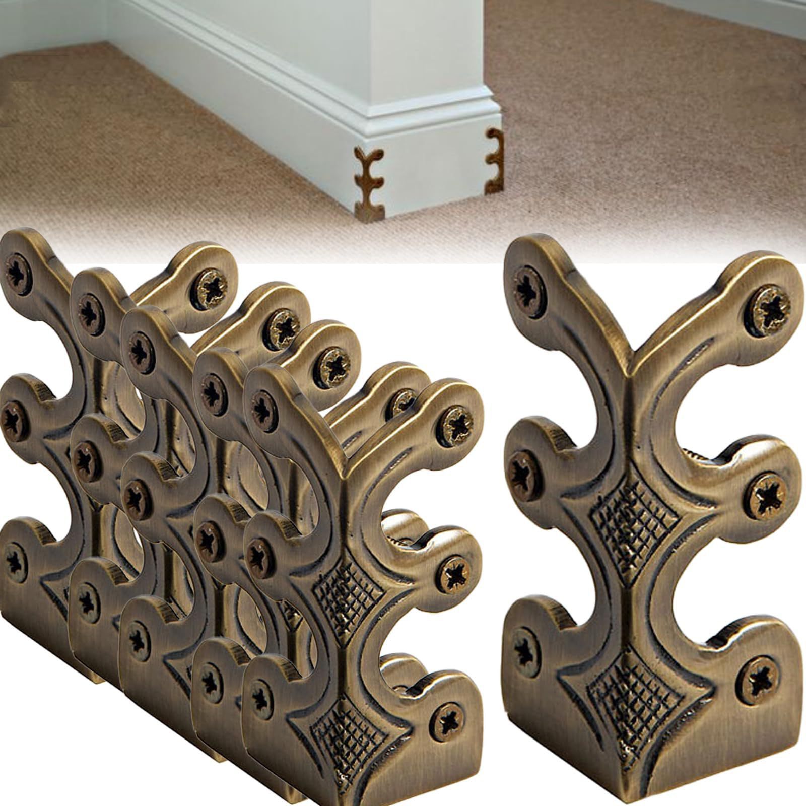 1Pcs Solid Brass Corner Guard  - đánh giá và giá Work Office Furniture