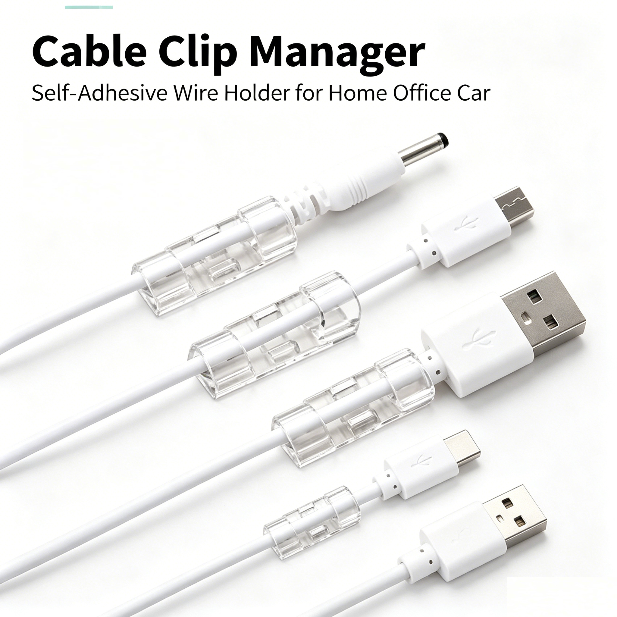 Cable Organizer Clips Cable Ma - đánh giá và giá Work Office Furniture