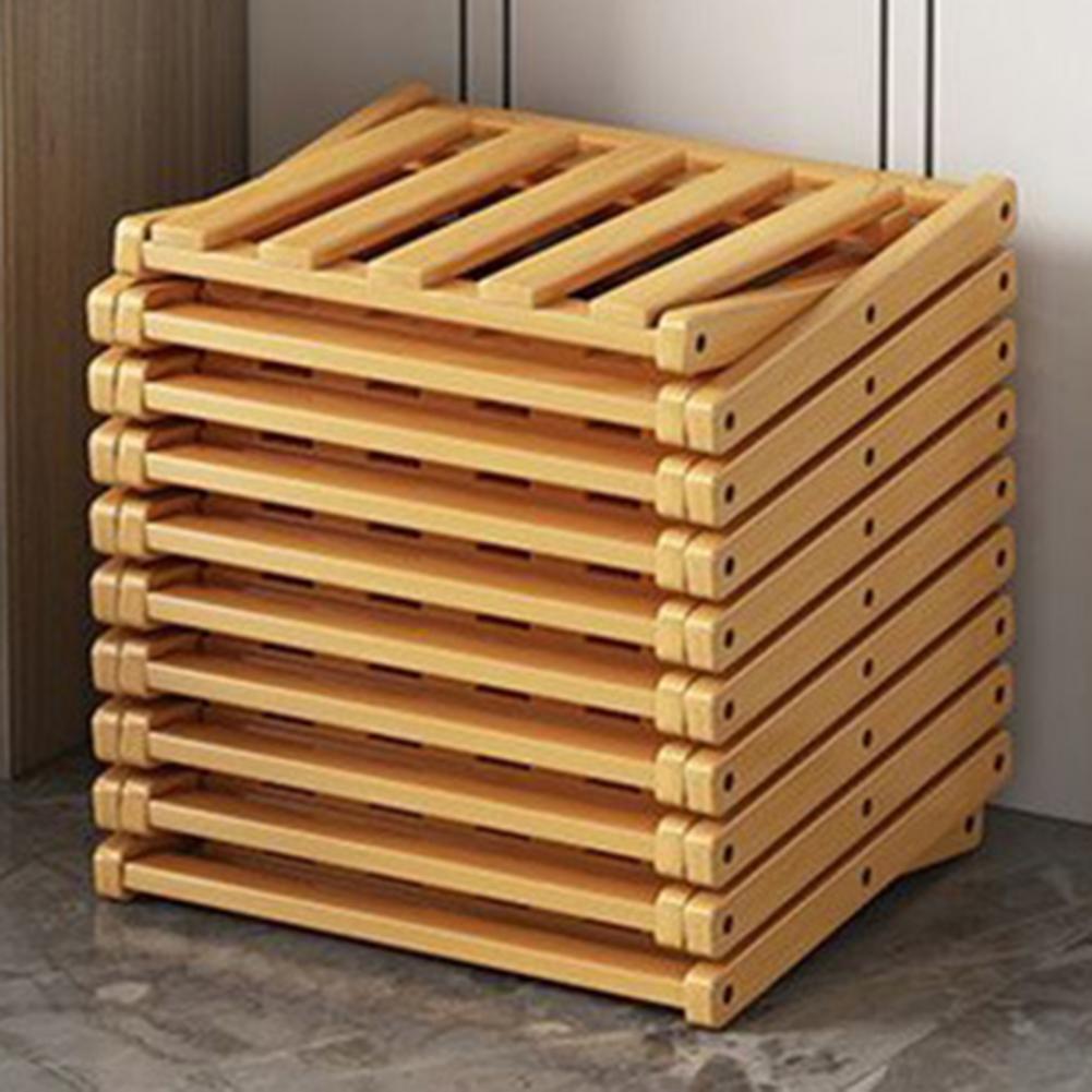 Bamboo Folding Shoe Rack Space - đánh giá và giá Room Divider Bamboo