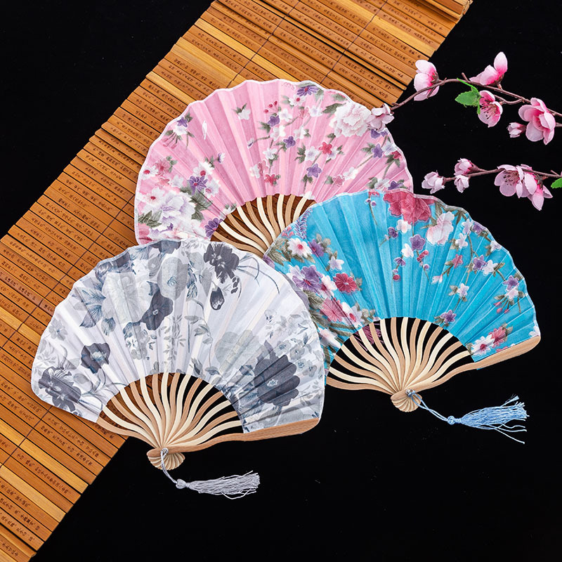 Hand Fold Fan Retro Adornment  - đánh giá và giá Room Divider Bamboo