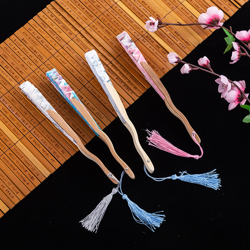 Hand Fold Fan Retro Adornment  - đánh giá và giá Room Divider Bamboo