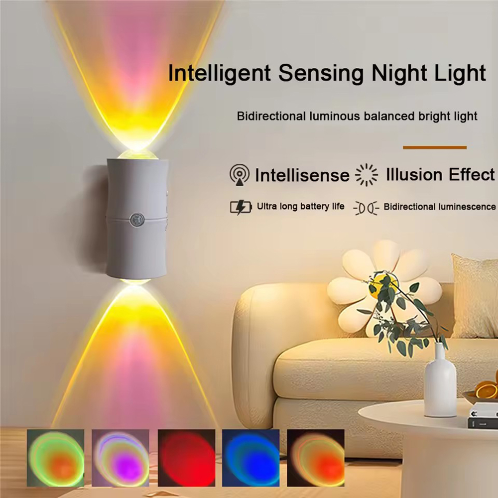 RGB 7colors Motion Sensor LED  - đánh giá và giá Room Divider Bamboo