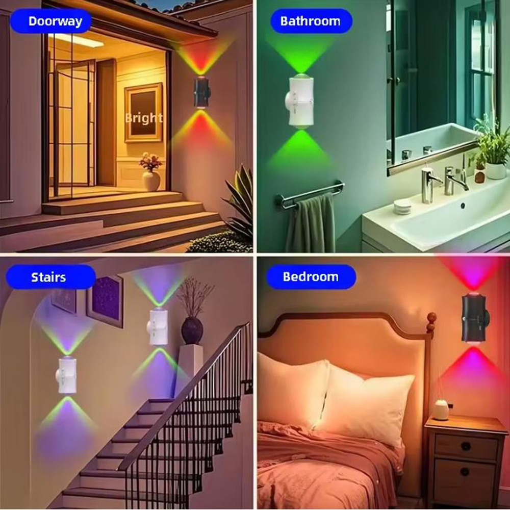 RGB 7colors Motion Sensor LED  - đánh giá và giá Room Divider Bamboo