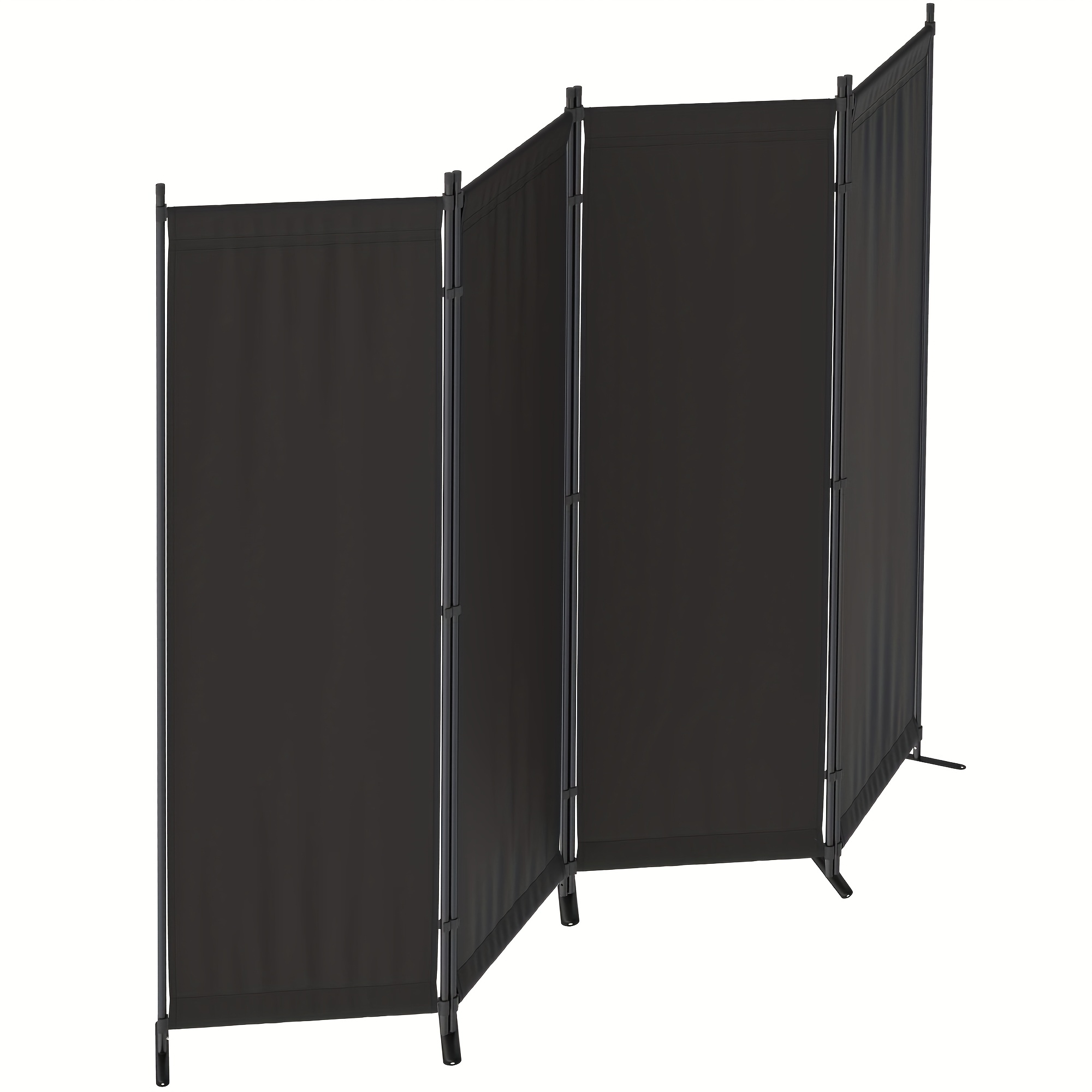 4-Panel Modern Black Privacy S - đánh giá và giá Room Divider Bamboo