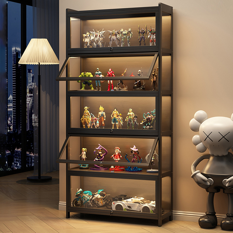 Display Cabinet Acrylic Curio  - đánh giá và giá Room Divider Bamboo