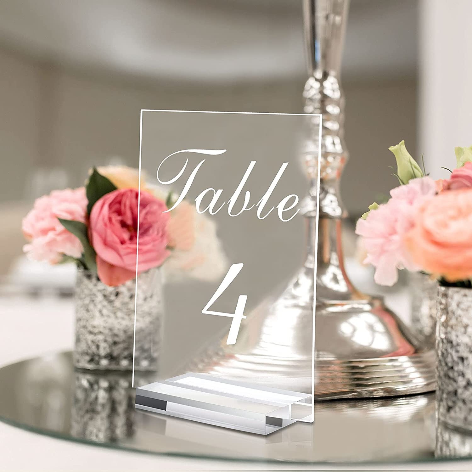 Clear Acrylic Place Card with  - đánh giá và giá Work Office Furniture