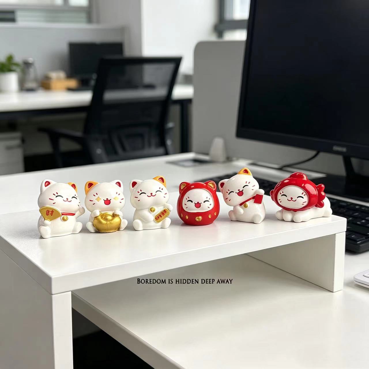 6 Cute Money-Drawing Cat Kitte - đánh giá và giá Work Office Furniture
