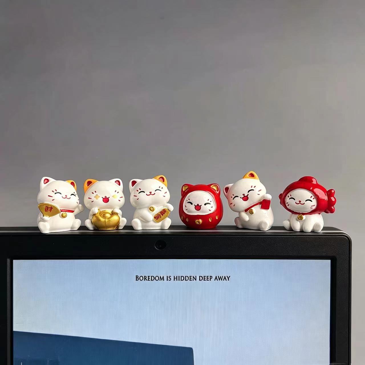 6 Cute Money-Drawing Cat Kitte - đánh giá và giá Work Office Furniture