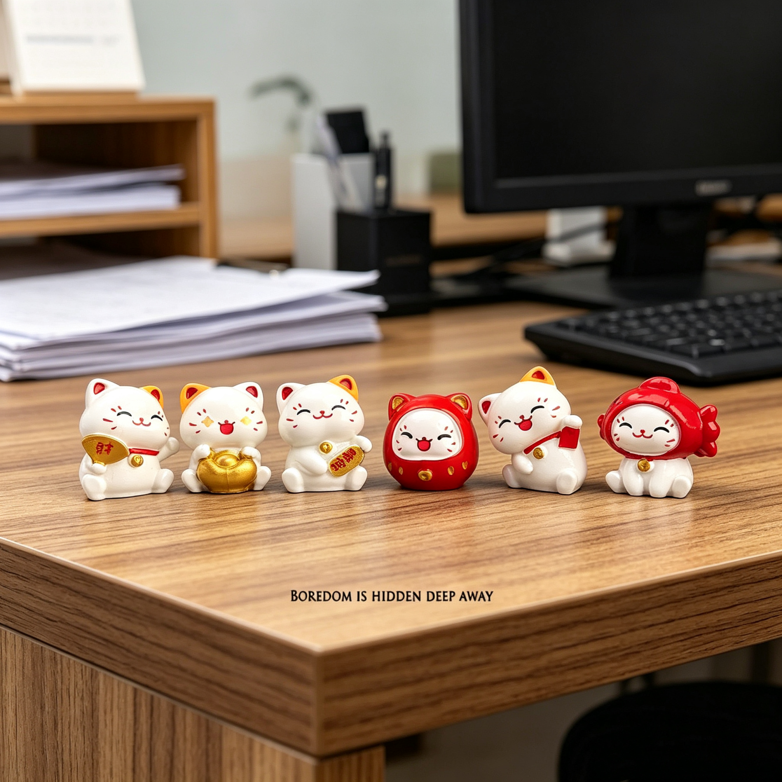 6 Cute Money-Drawing Cat Kitte - đánh giá và giá Work Office Furniture
