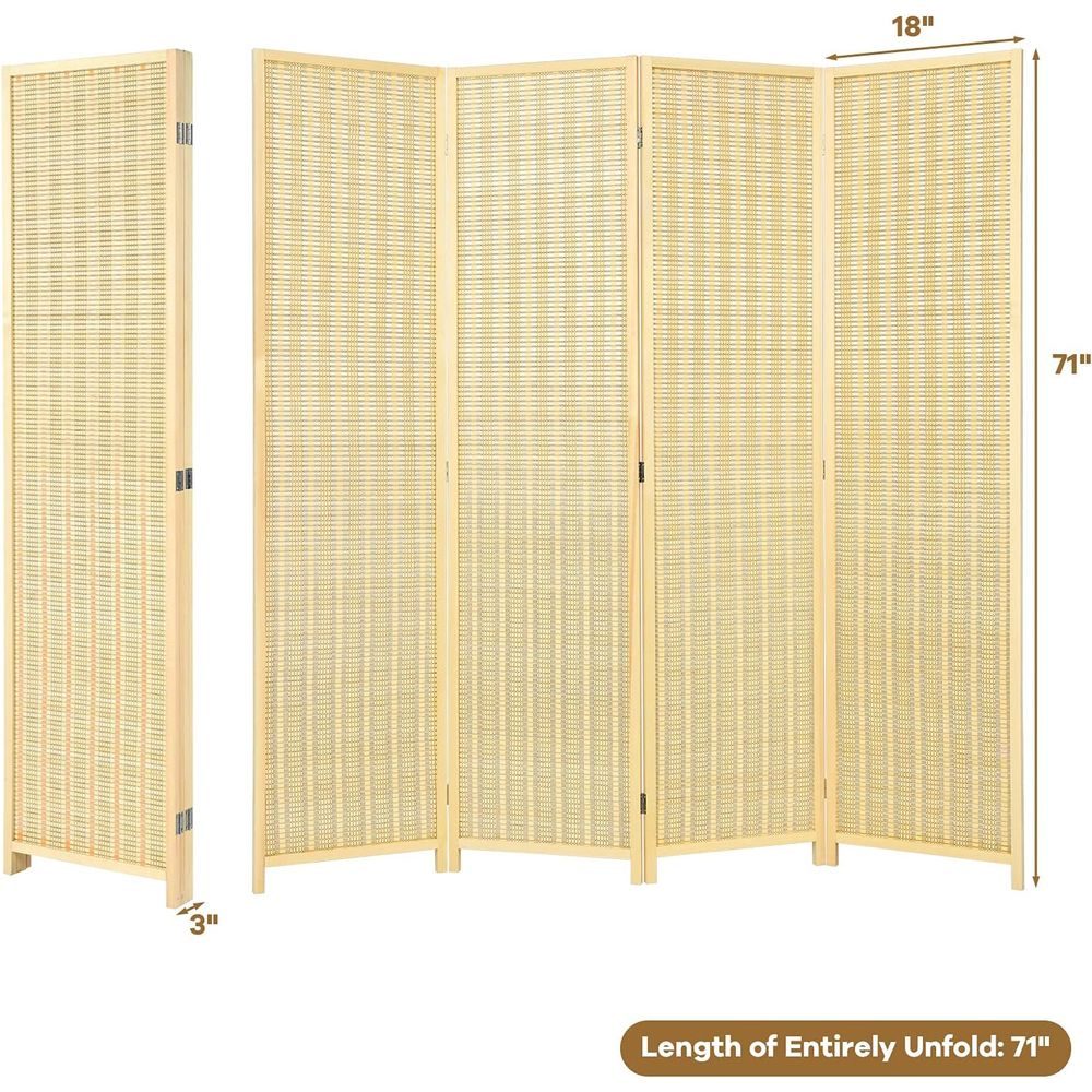 Bamboo Room Divider, 6 t Tall  - đánh giá và giá Room Divider Bamboo