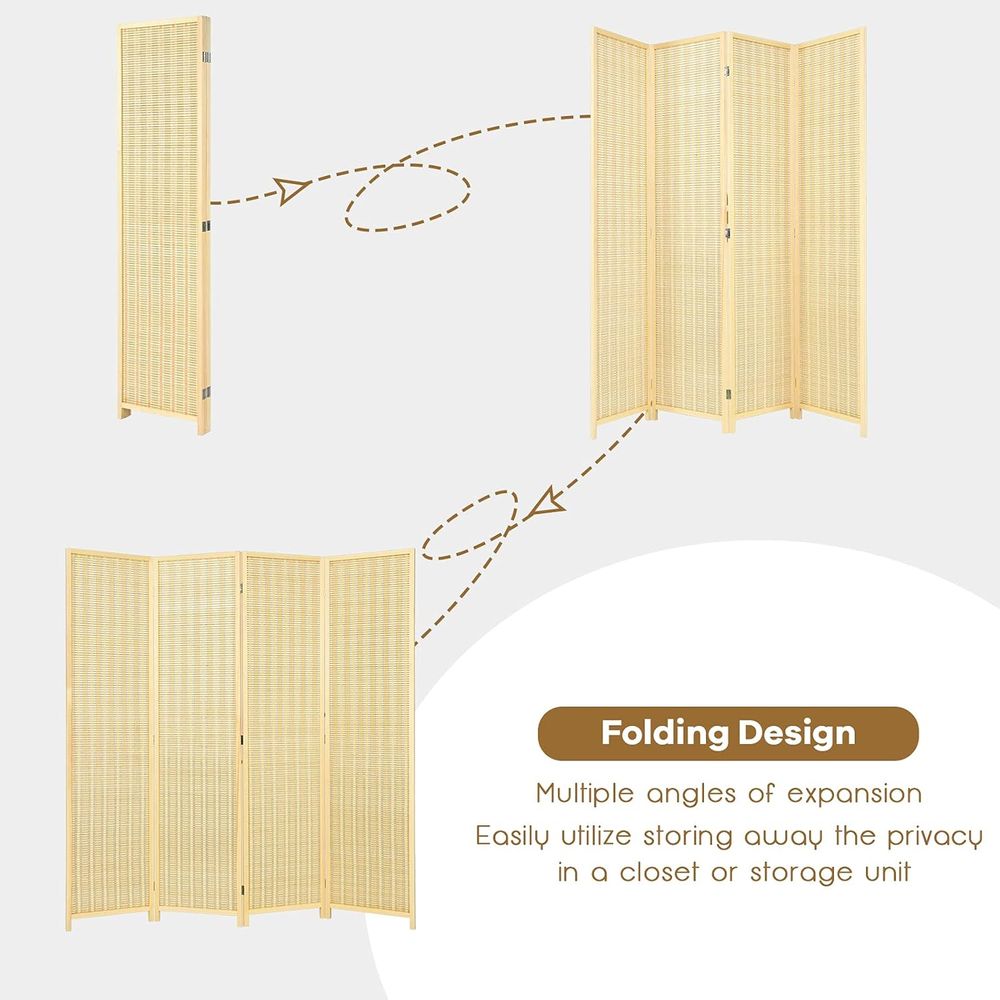 Bamboo Room Divider, 6 t Tall  - đánh giá và giá Room Divider Bamboo