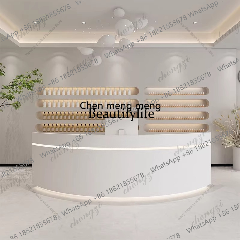 A51 Modern Curved Bar Counter  - đánh giá và giá Office Furniture Services