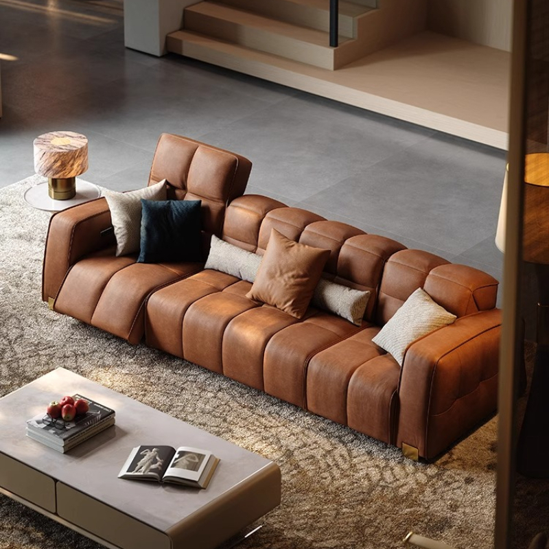 creative aesthetic Sofa Leathe - đánh giá và giá Office Furniture Services