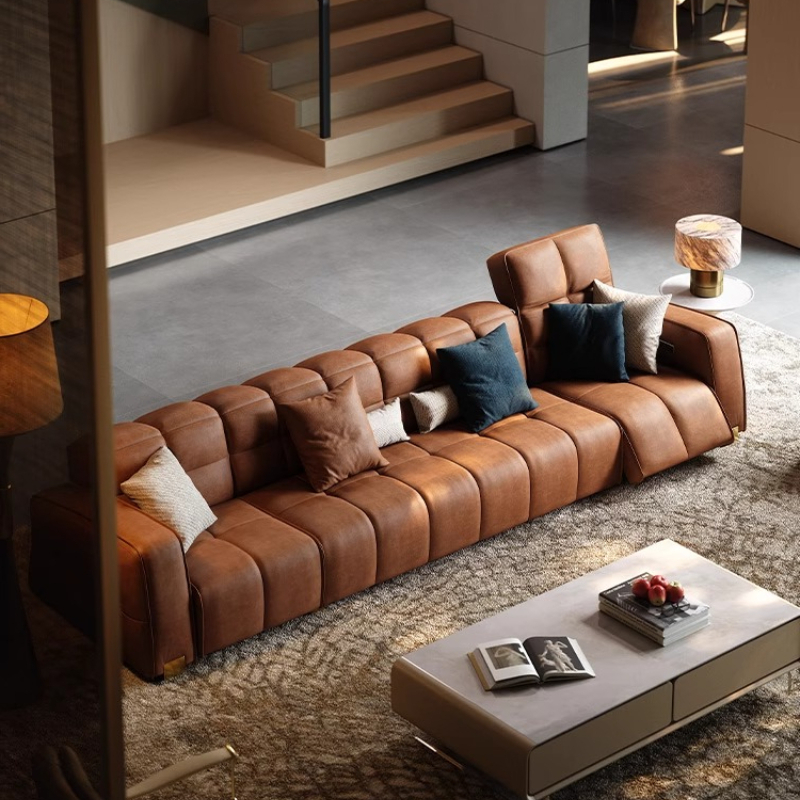 creative aesthetic Sofa Leathe - đánh giá và giá Office Furniture Services