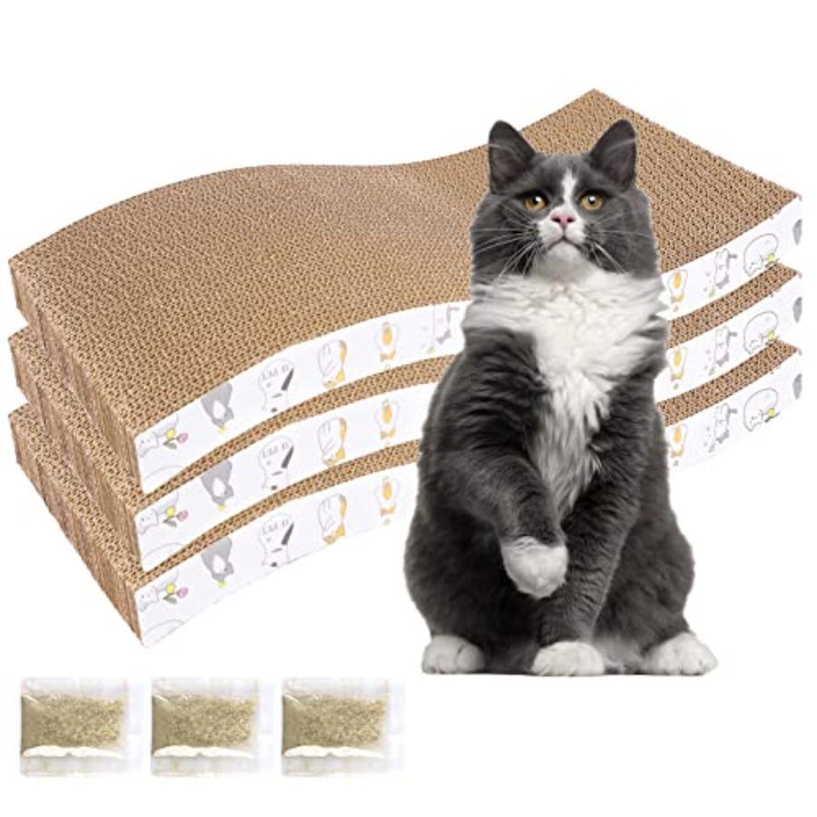 3 Pack Recycled Corrugated Cat - đánh giá và giá Office Furniture Recycling