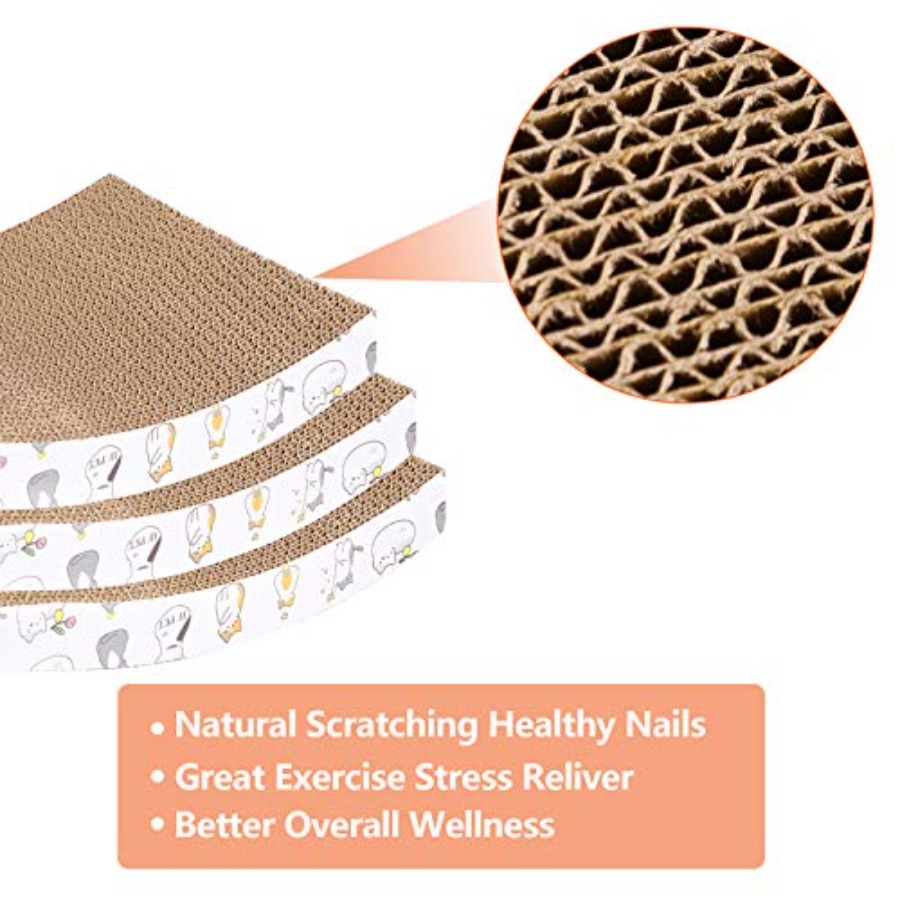 3 Pack Recycled Corrugated Cat - đánh giá và giá Office Furniture Recycling