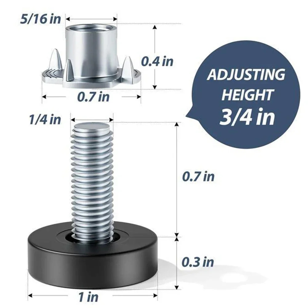 8PCS Adjustable Furniture Leve - đánh giá và giá Work Office Furniture
